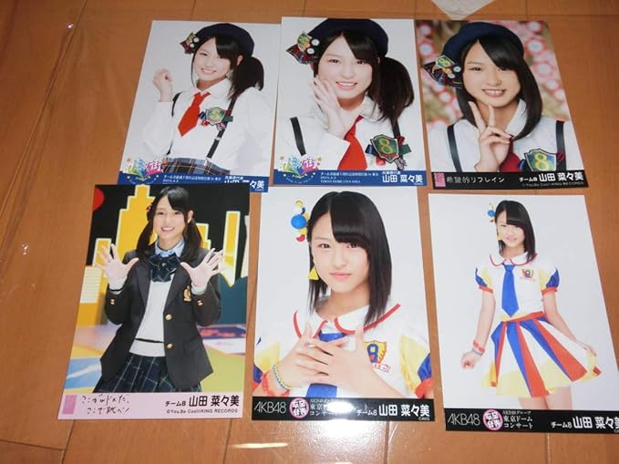 Amazon Co Jp 山田菜々美 生写真 東京ドームコンサート 全国ツアー 47の素敵な街へ Akb48 チーム８ Team8 コンプ ホビー