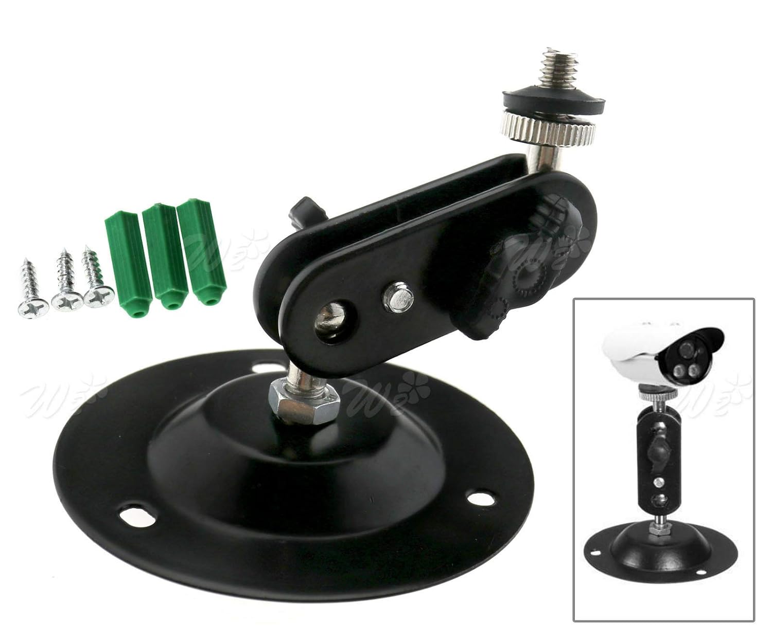 Amazon Com 360 Adjustable Cctv Camera Bracket For Wall Ceiling