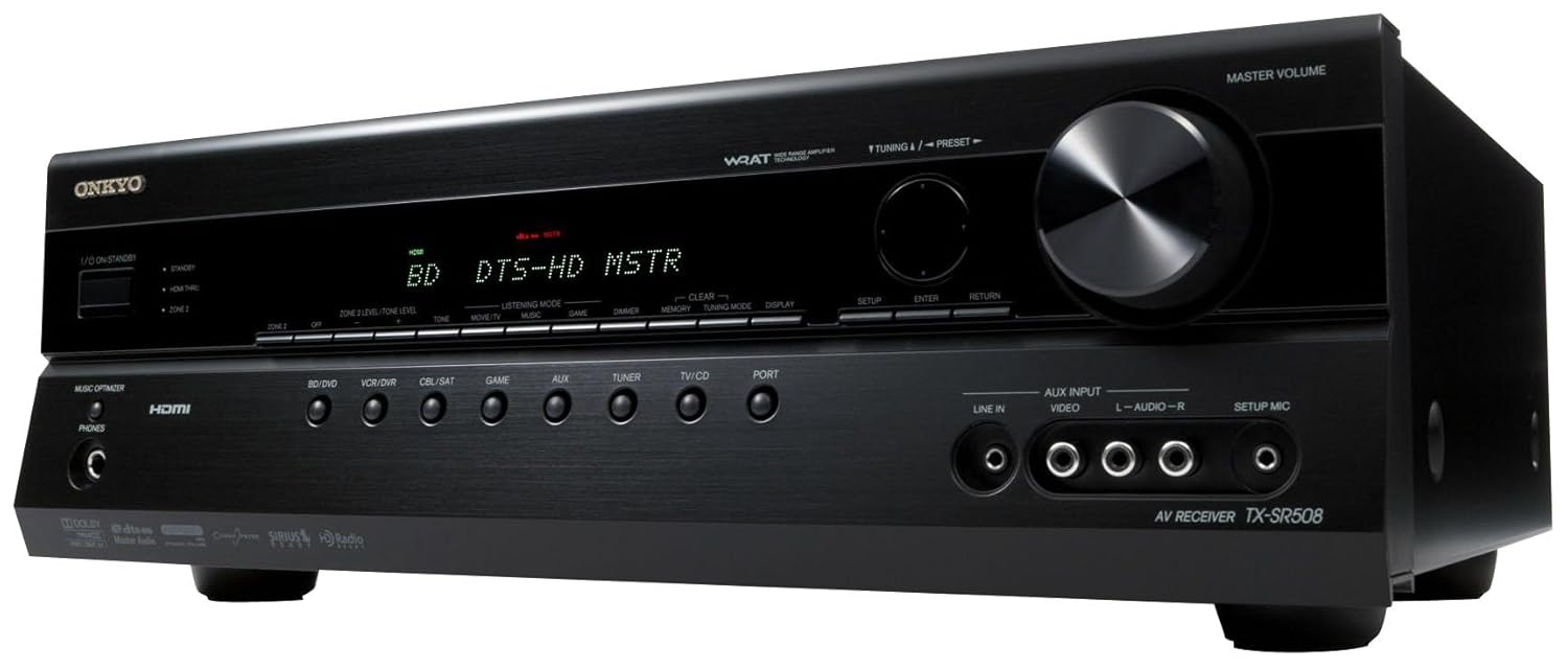 Amazon.com: Onkyo TX-SR508 7.1-Channel Home Theater Receiver (Black)  (Discontinued by Manufacturer): Home Audio & Theater