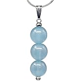 Handmade 3 Beads Necklace