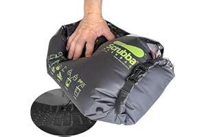 Scrubba Wash Bag Portable Washing Machine - Lightweight Manual Washing Machine for Travel, Camping, Laundry, Baby Clothes - Travel Essentials, Gift - use with Laundry Detergent/Sheets - 5.3 oz.