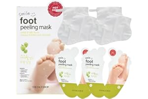 THE FACE SHOP Smile Foot Peeling Mask,K-Beauty