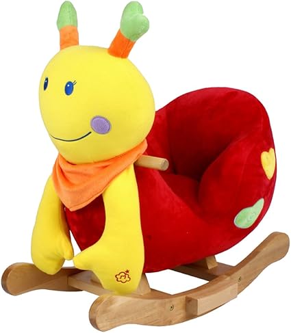 snail rocking horse