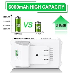 DSANKE 6.0Ah 24VBAT-LTE Replacement Lithium Ion