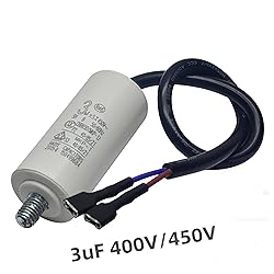 NUHFUFA Replacement 3uF 450V Capacitor Overload