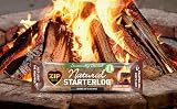 Zip Natural Starter Log 16 Pack Smokeless Wood Burner Firepit Indoor view 2