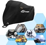 Toptrek 210D Motorcycle Cover XXXL 104x41x52in Waterproof UV Windproof view 4