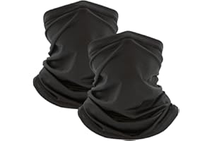 AILONSHAWN Neck Gaiter Face Mask Men Women Neck Gaiter Face Cover Scarf Mask Summer Cooling Breathable Windproof Dust Sun UV Protection