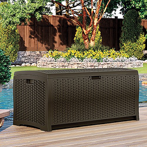 Now To Get Suncast BMDB12000 Capacity Herringbone Contemporary Online