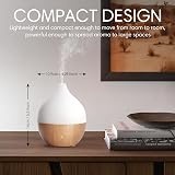 SALKING Essential Oil Diffuser 100ml Ultrasonic Humidifier Night Light Auto view 5