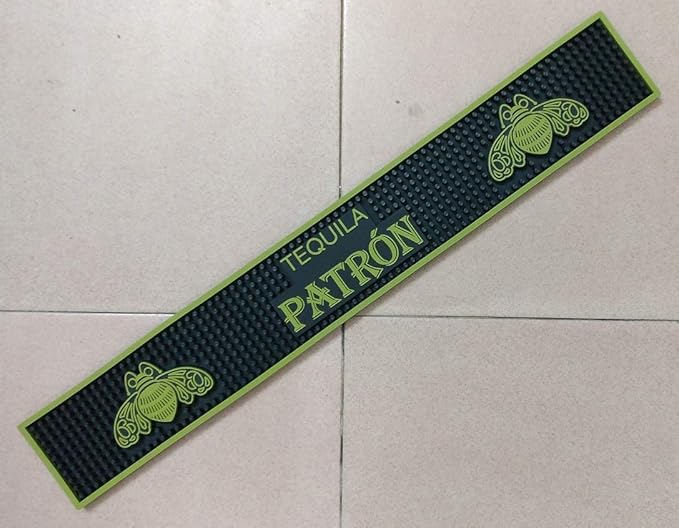 Tequila Patron Professional Bar Mat Spill Mat Rail Drip