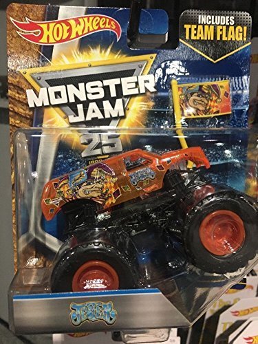 2017 XRAY JESTER MONSTER JAM TRUCK WITH TEAM FLAG TOUR X-RAY BODY RARE AND NEW
