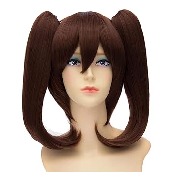 Amazon Com Baisheng Snow White Brown Short Curly Hair Cosplay