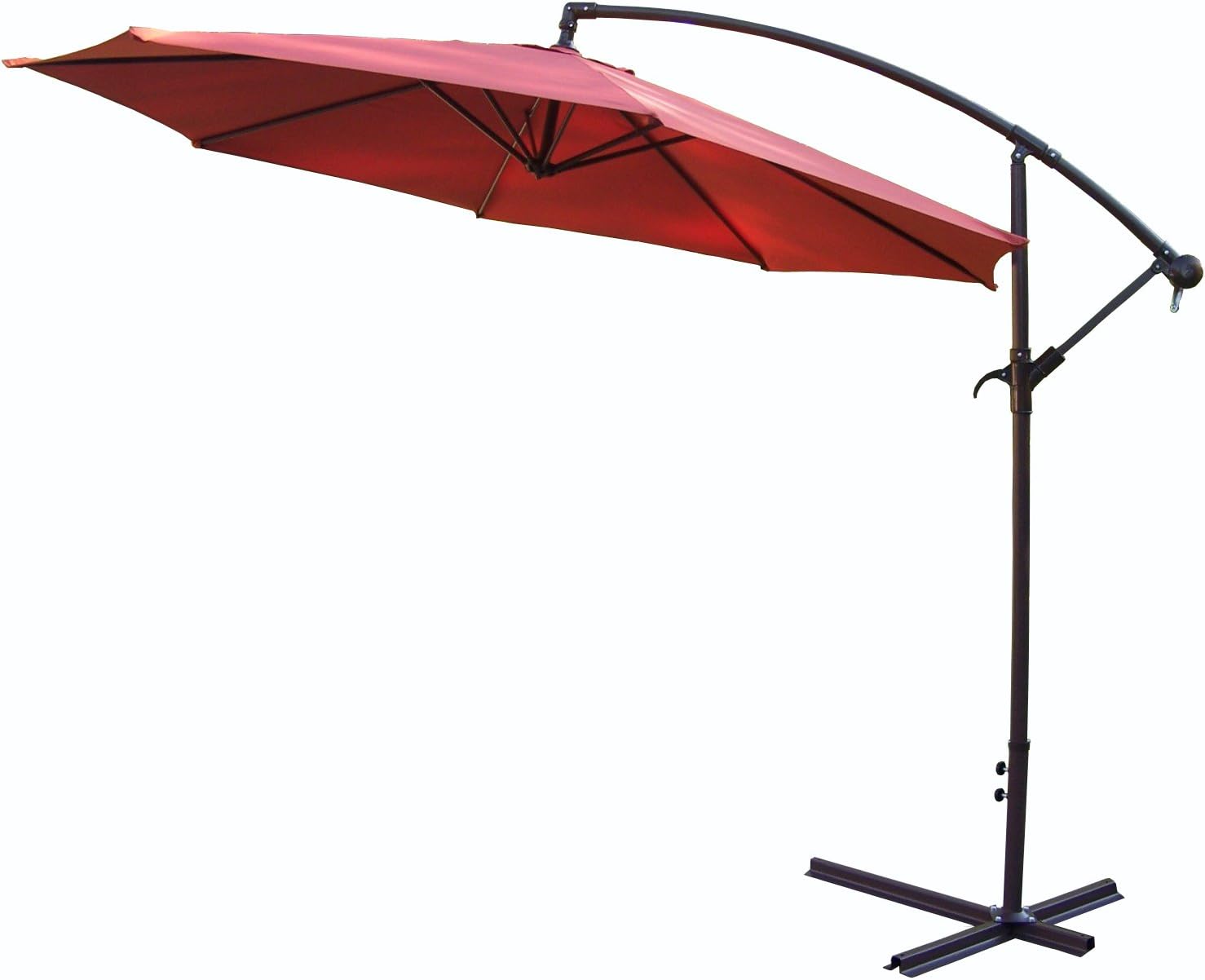 Amazon Com Oakland Living Cantilever Umbrella 10 Feet Burnt Orange Discontinued By Manufacturer Patio Umbrellas Garden Outdoor