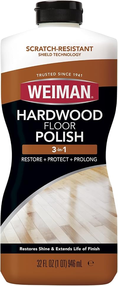 Weiman Hardwood Floor Polish and Restorer 946ml - Wood Floor Shine