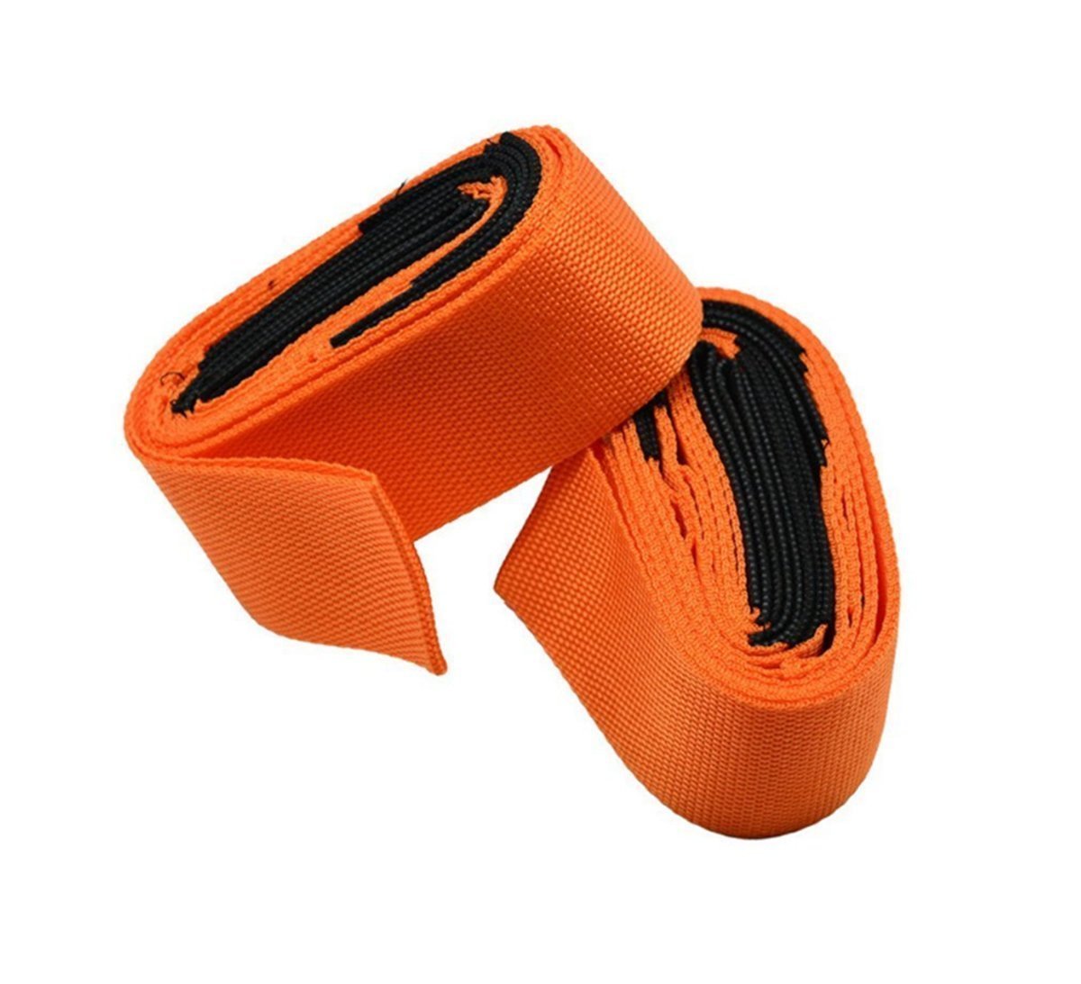 Wommty 2-Person Lifting and Moving Straps - Easily Move Lift Carry And Secure Furniture Appliances Straps and Harnesses for 2 Movers - Great Tool To Add To Moving Supplies (Orange)