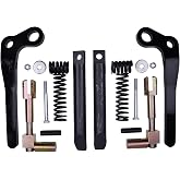 JEENDA Bob-Tach Left and Right Hand Lever Kit 6724776 6724775 for Bobcat | 751 753 763 773 7753 863 873 S130 S220 S250 S300 A220 A300 S100 S130 S150 S160 T110 630 631 632 641 642 643 645