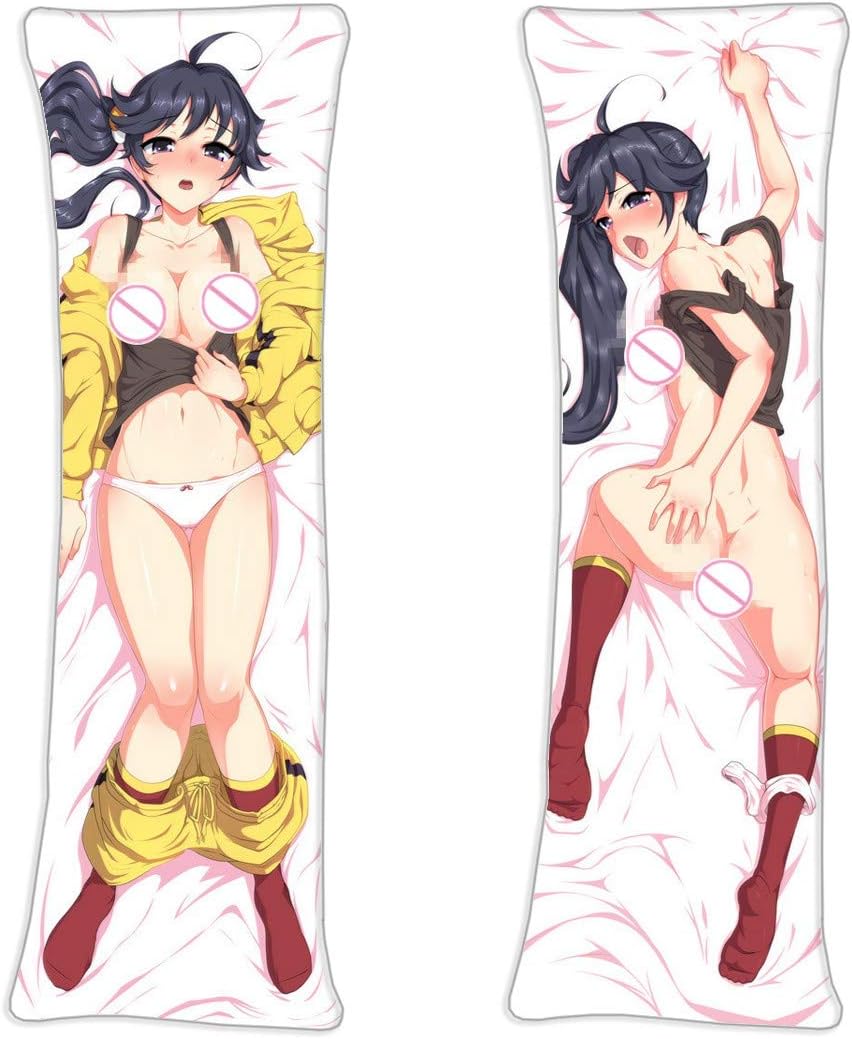 Amazon 物語 シリーズ 阿良々木 火憐 あららぎ かれん アニメ 抱き枕カバー 高級ピーチスキン 150cmx50cm 59inx19 6in 萌えグッズ 両面プリント 等身大 キャラグッズ Anime Pillow Case アニメ 萌えグッズ 通販