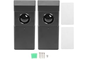 Single Infrared Beam Sensor Waterproof Compact Plastic Anti Theft Infrared Motion Alarm Sensor for Home Security System Resid