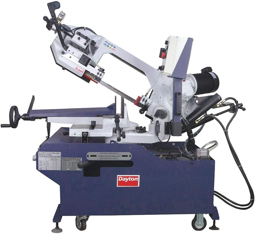 Dayton 40PM06 - Horizontal Band Saw 170 to 360 fpm 220 V