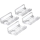 Elfa 227930 Net Basket Stoppers, Transparent, 1 x 5 x 2.6 [cm]