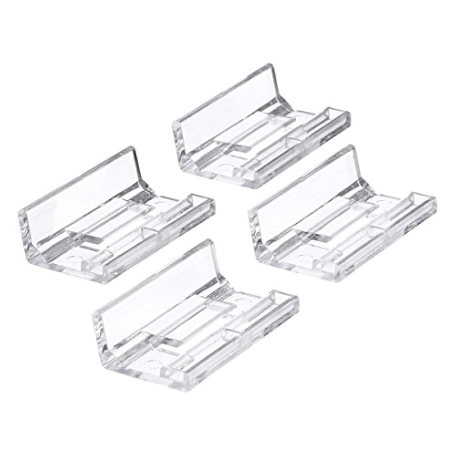 Elfa 227930 Net Basket Stoppers, Transparent, 1 x 5 x 2.6 [cm]