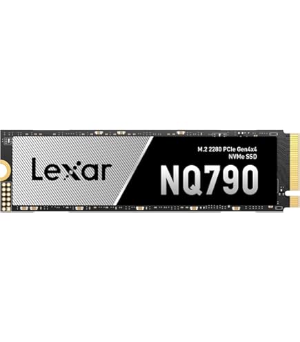 内蔵型SSD Lexar NQ790 4TB M.2 2280 SSD Lexar SSD NM790 de 4 TB PCIe Gen4 NVMe M.2 2280 Unidade interna de