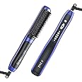 JNLY Hair Straightener Comb, Ionic Hair Straightener Brush, 3 in 1 Hot Comb, 6 Temps Fast Heating Auto-Off Anti-Scald Anti-Frizz, for Women Professional Styling