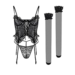 ssgrlvok Women Lingerie Sexy Floral Lace Lingerie
