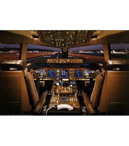 Boeing 777 Inside Cockpit