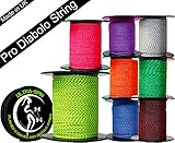 ULTRA-SPIN Pro Diabolo String 25m Reel (Choice of Colors) Performance, High Speed Diablo String for all Diabolos. (Yellow)