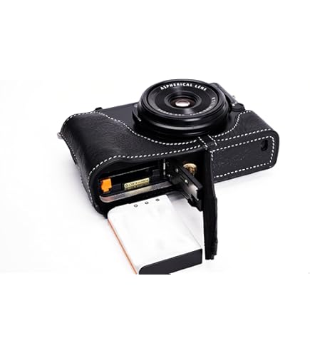 Amazon.com : Handmade Genuine Real Leather Full Camera Pouch Case