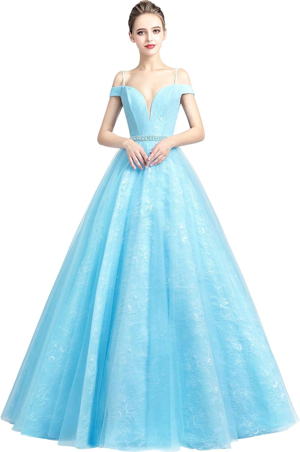 sky blue prom dresses 2019