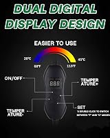 Ahalie Seedling Heat Mat with Digital Thermostat, 10x20.75", Waterproof view 4