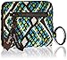 Vera Bradley Women's Cotton Campus Double Id Case Wallet, Rain Forest, One Size