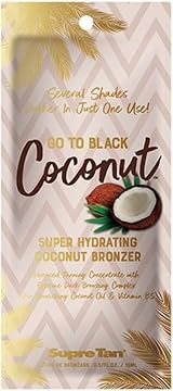 Supre Tan Go To Black Coconut Super Hydrating Bronzer 15ml Tanning Lotion view 3
