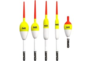 Thill Classic Float Fishing Bobber with Buoyant Balsa Wood Body