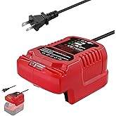 ZWDXRB for Craftsman V20 Battery Charger,for Craftsman 20v Battery Charger,Rapid Charger Compatible with 20v Batteries CMCB202,CMCF820,CMCB201,Not for 19.2V Batteries (No Battery)