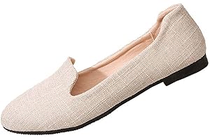 Women Orthopedic Flats Pointed Toe Casual Dressy Business Shoes Comfortable Soft Lightweight Slip On Ballerina Flats