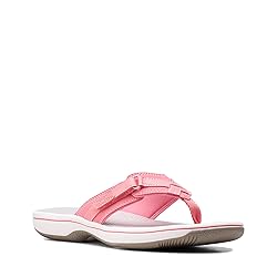 Clarks Women's Breeze Sea Flip-Flop, Bright Pink