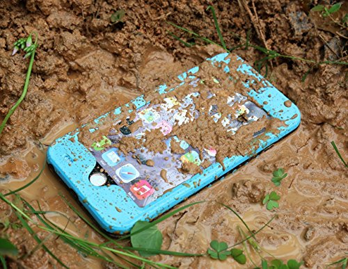 iPhone 6s Waterproof Case, iThrough iPhone 6s 6 Case With Kickstand, Dust Proof, Snow Proof, Protective Carrying Cover Case for iPhone 6s 6 4.7inch