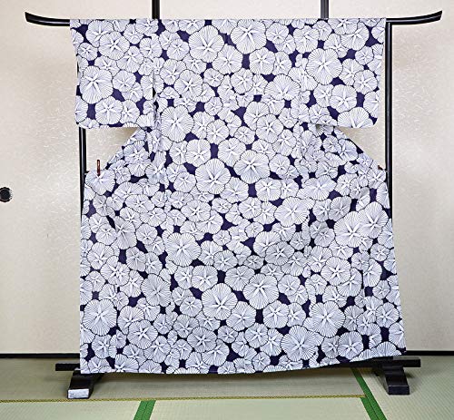 image for Generic Sakura Women Japanese Yukata (Summer Kimono) & Pre Tied OBI Be