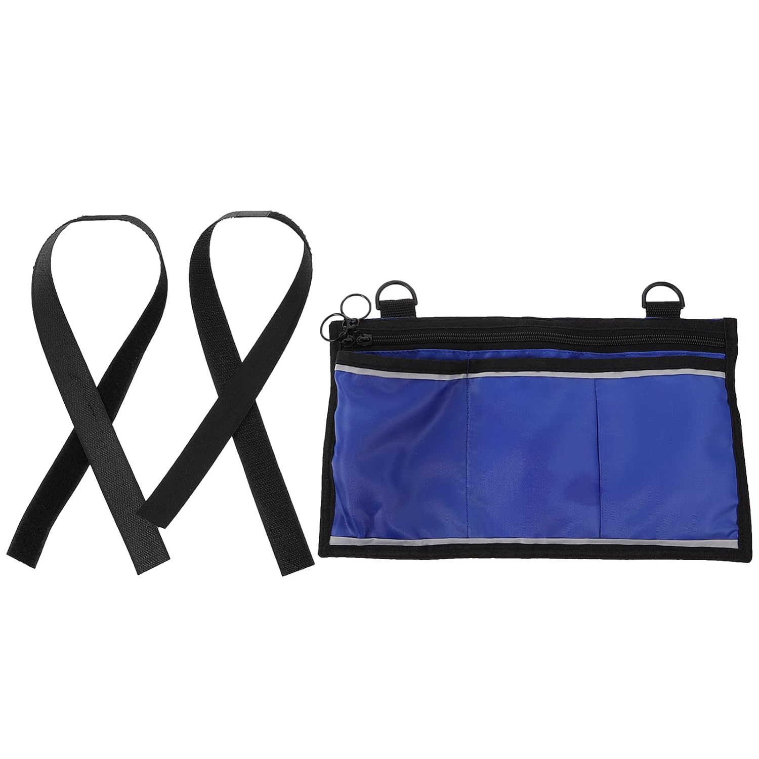 HEALLILY 1PC Wheelchair Bag Wheel Armrest Hanging Bag with Adjustable