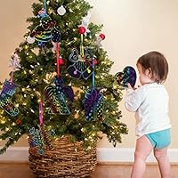 Download Amazon Com 72 Pieces Christmas Scratch Paper Christmas Scratch Craft Kit With Snowman Christmas Tree Design 72 Pieces Ribbons And 12 Pieces Wooden Styluses For Xmas Crafts Art Decorations Kitchen Dining PSD Mockup Templates