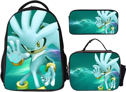 sonic bookbag and lunch box
