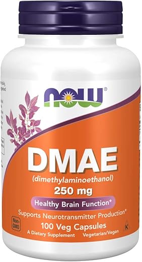 [海外直送品] ナウフーズ DMAE 250mg 100カプセル