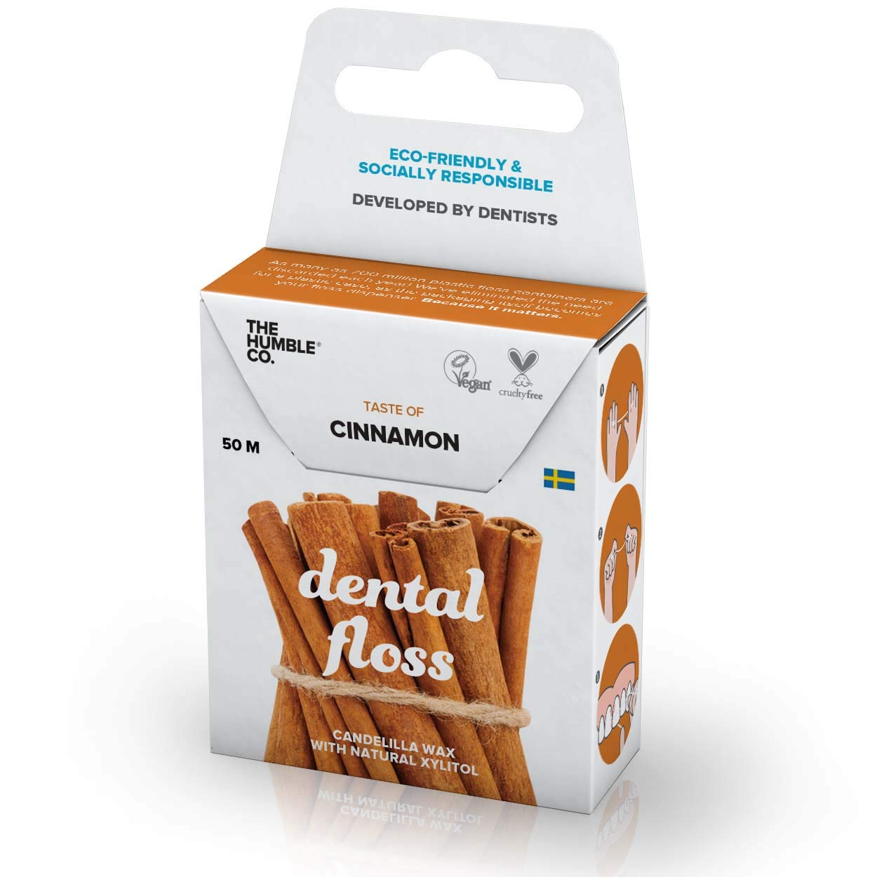 Humble Dental Floss - Cinnamon - 6 x 50m