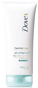 Dove DermaSpa Straffend und Body Lotion, 2er Pack (2 x 200ml)
