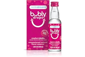 MonstaDeals Sodastream Bubly Drops - Twin Pack (Raspberry)