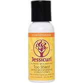 Jessicurl Too Shea! Extra Moisturizing Conditioner, Citrus Lavender 2 Fl oz | Daily Conditioner for Dry Curls, Anti Frizz, Dual Formulated for Deep Conditioner and Leave In Conditioner for Curls